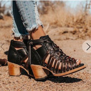 Freebird Shoes, Wazee, Brown, Size 8 (fits like9)